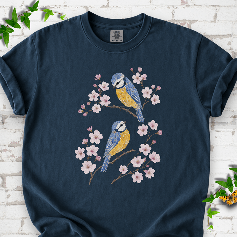Wildflower Birds T-Shirt