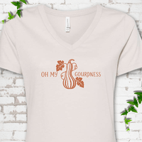Oh My Gourdness V-Neck T-Shirt