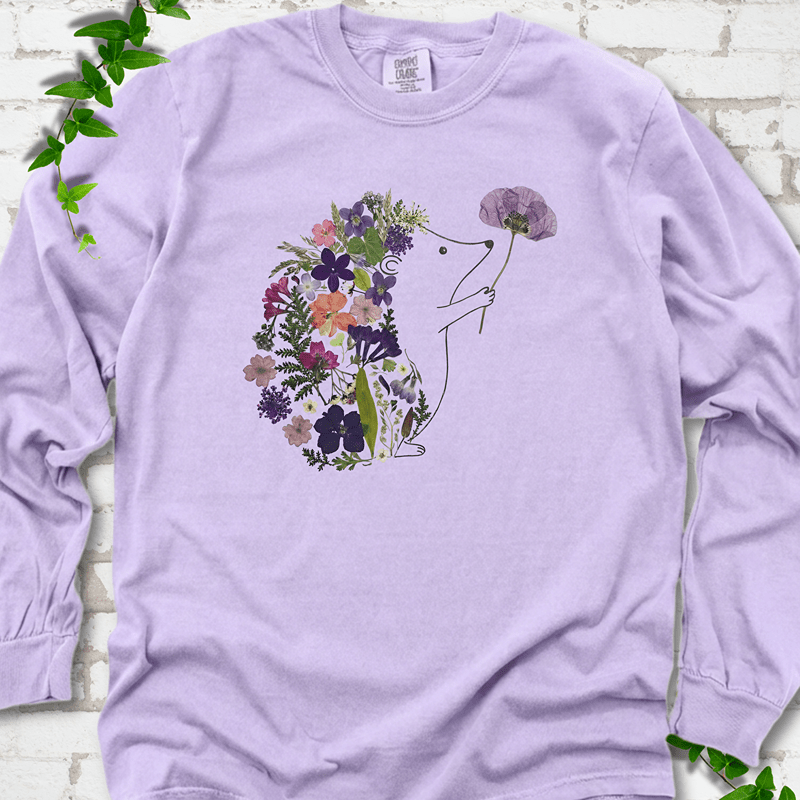 Wildflower Hedgehog LS T-Shirt