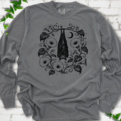 Moon Garden Bat LS T-Shirt