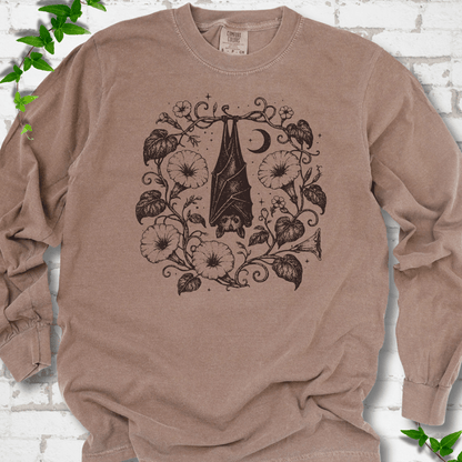 Moon Garden Bat LS T-Shirt