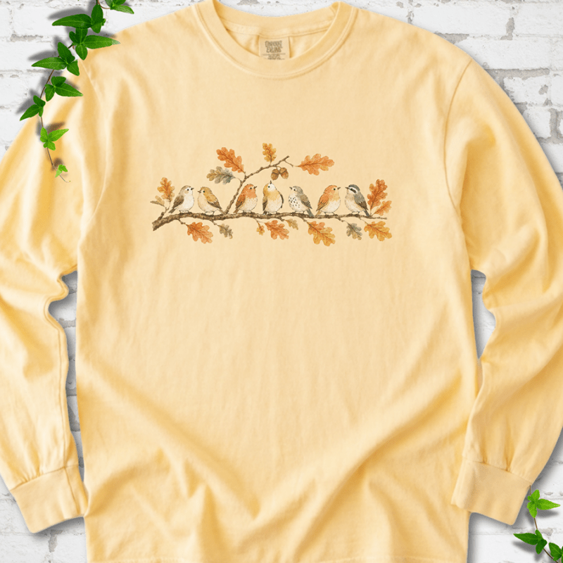 Fall Feathered Friends LS T-Shirt
