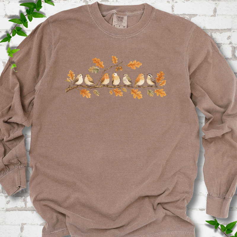 Fall Feathered Friends LS T-Shirt