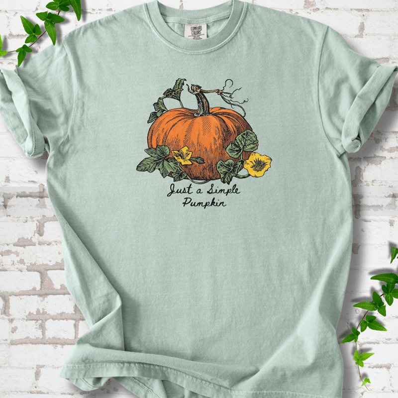 Just a Simple Pumpkin T-Shirt