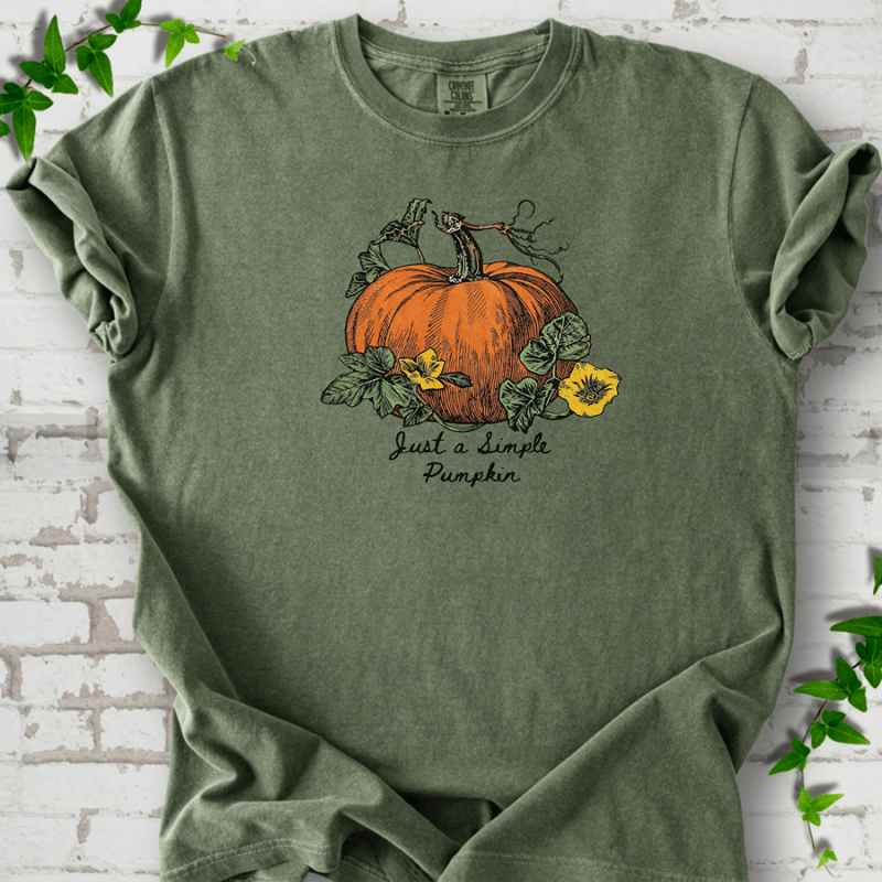 Just a Simple Pumpkin T-Shirt