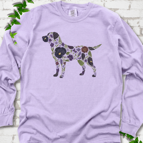 Wildflower Labrador LS T-Shirt