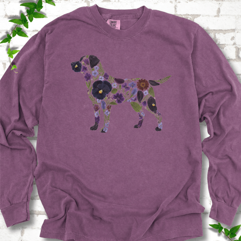Wildflower Labrador LS T-Shirt