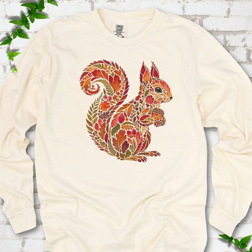 Autumn Squirrel LS T-Shirt