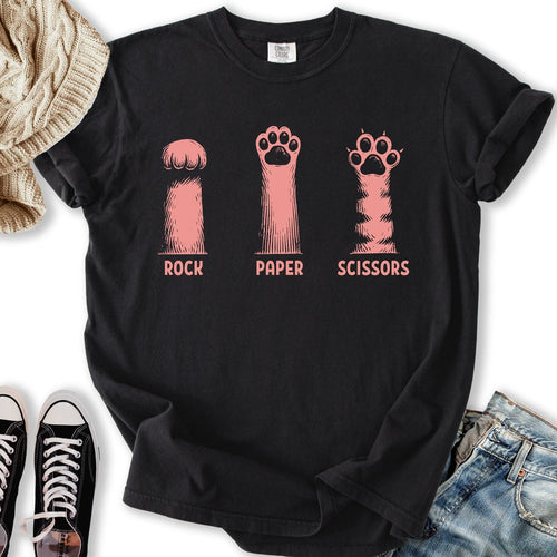 Rock Paper Scissors Relaxed Tee