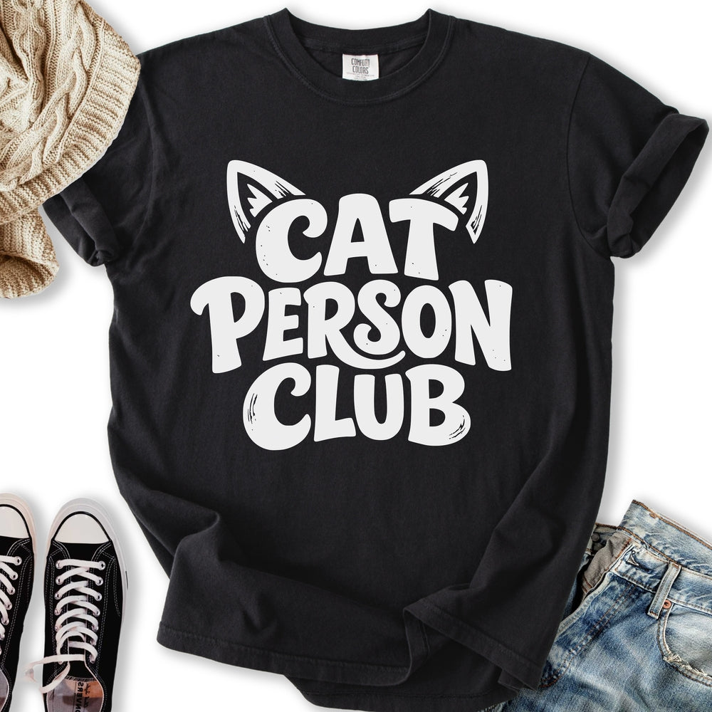Cat Person Club Relaxed Tee