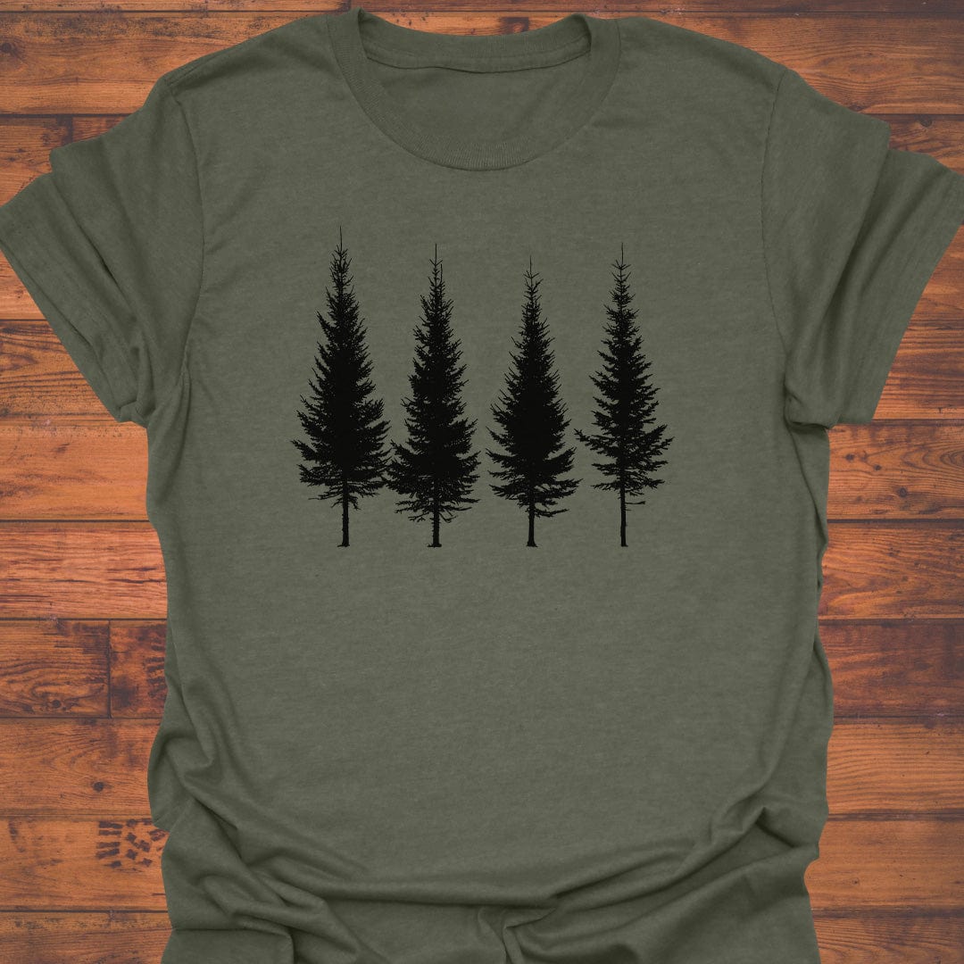 Four Skinny Spruce T-Shirt