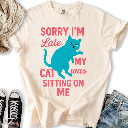 Sorry I'm Late Relaxed Tee