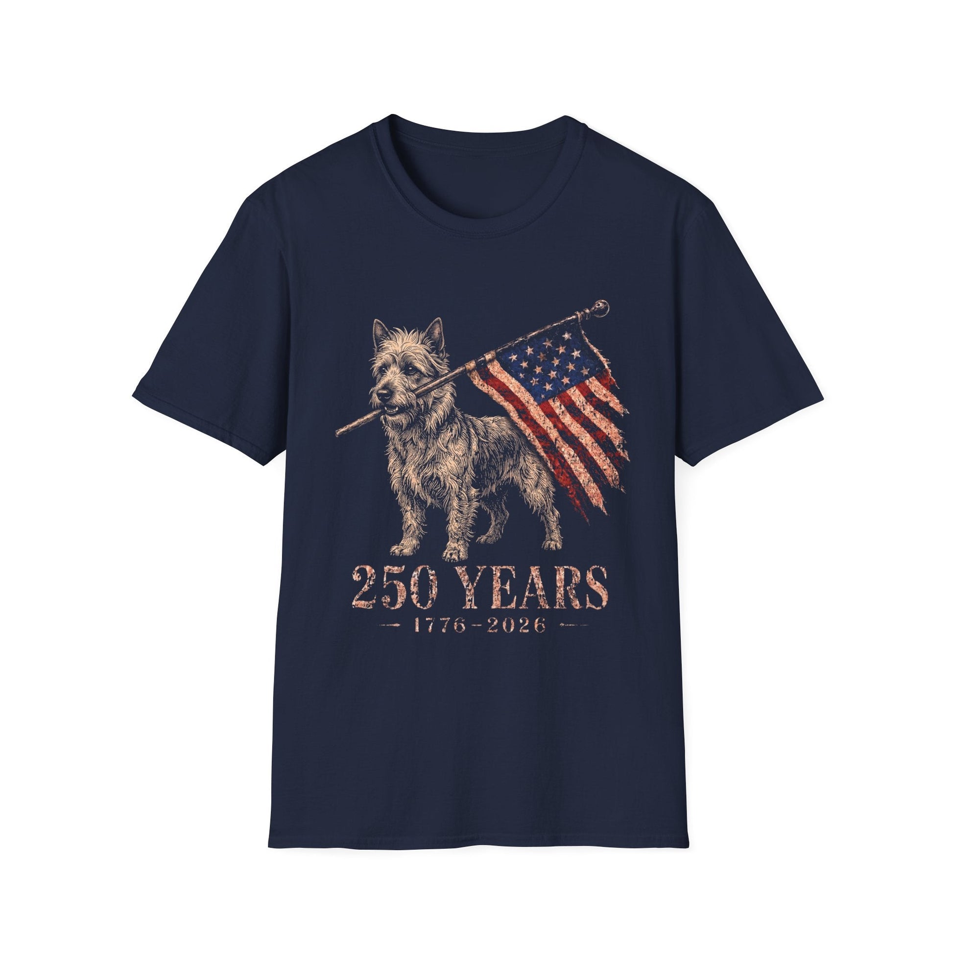 Australian Terrier USA 250 Years Tee