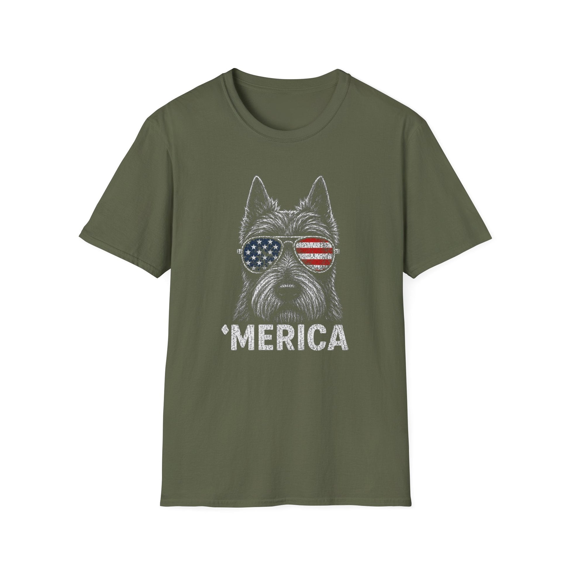 Scottish Terrier Merica Tee