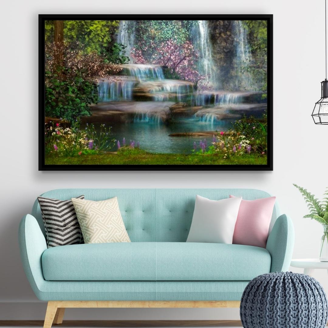 Fairy Cascade Canvas Wall Art