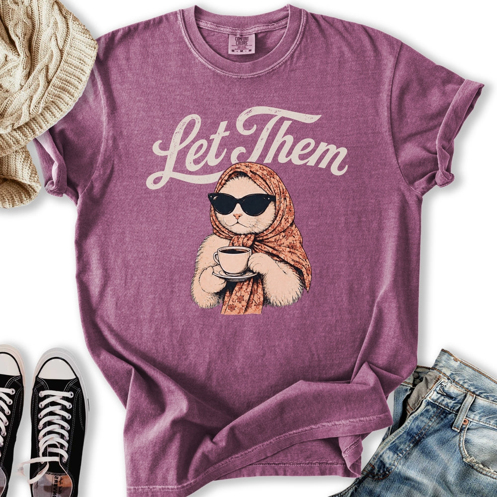 Let Them Cat Relaxed Tee