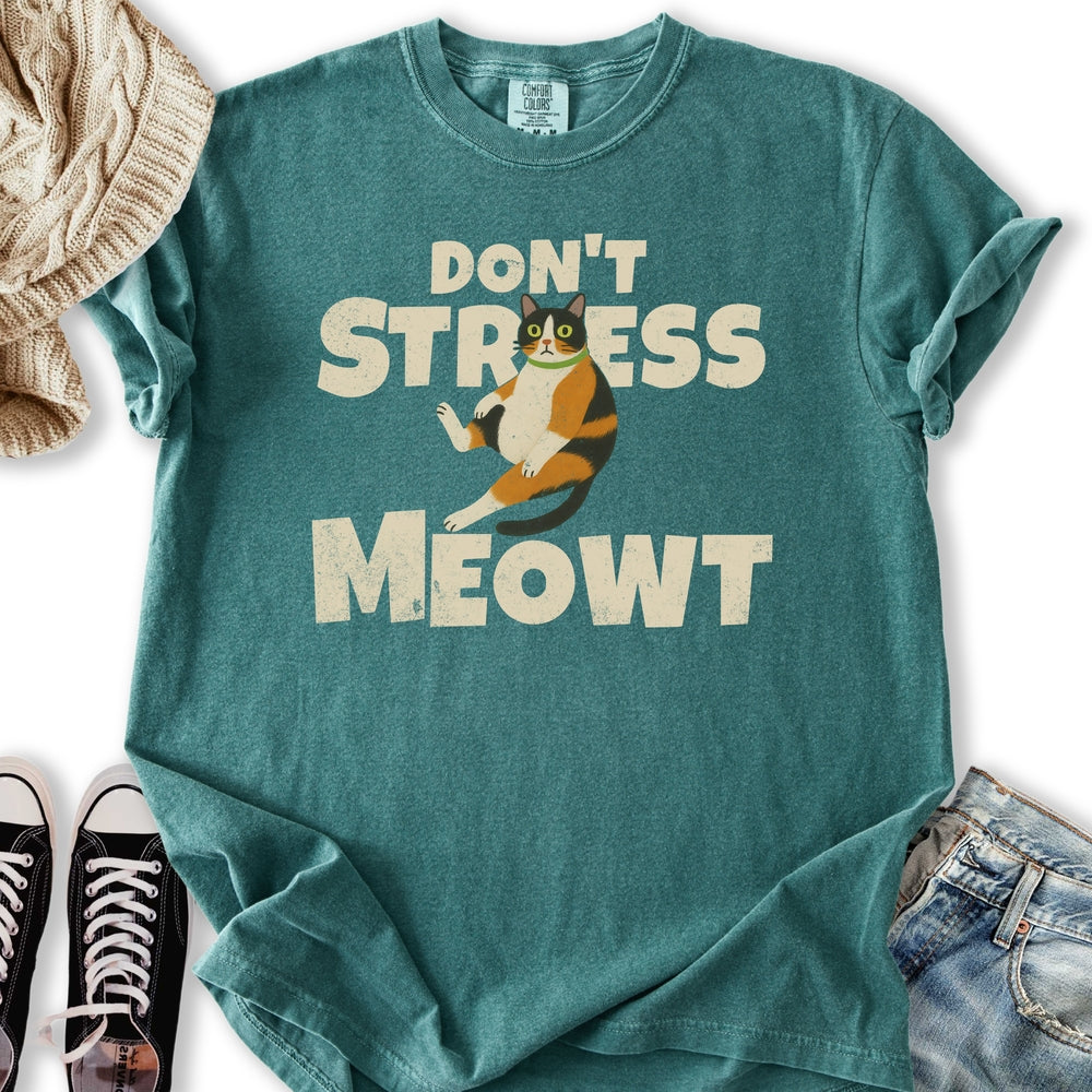 Dont Stress Meowt Relaxed Tee