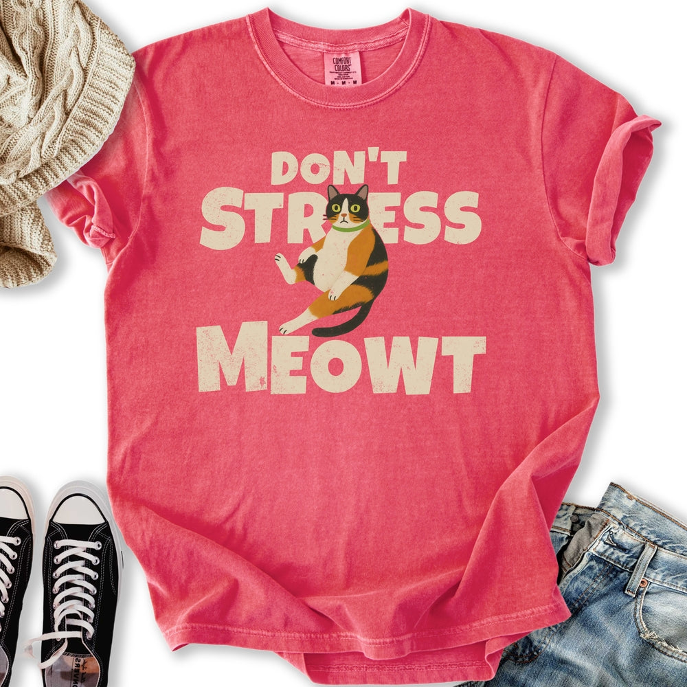 Dont Stress Meowt Relaxed Tee