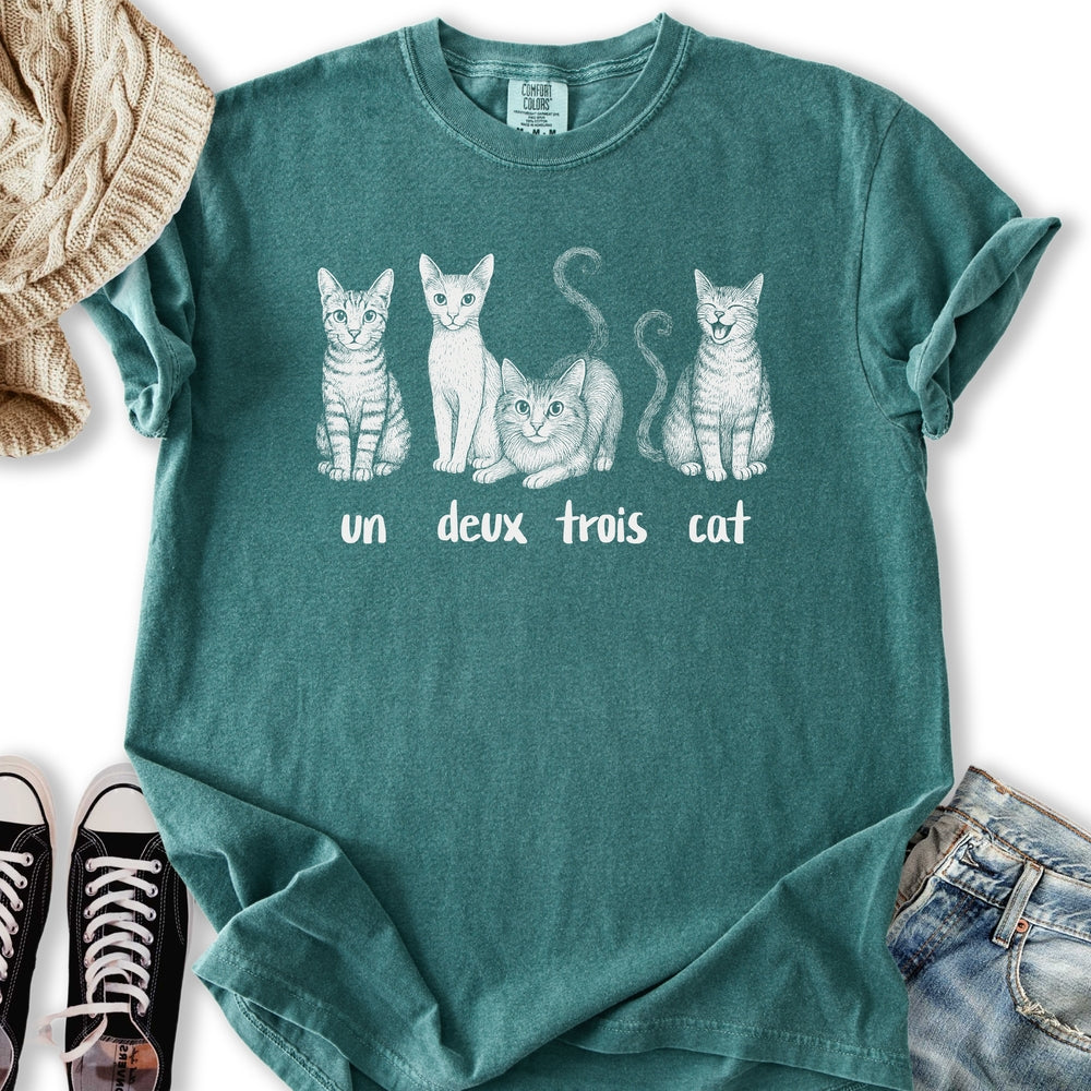Un Deus Trois Cat Relaxed Tee