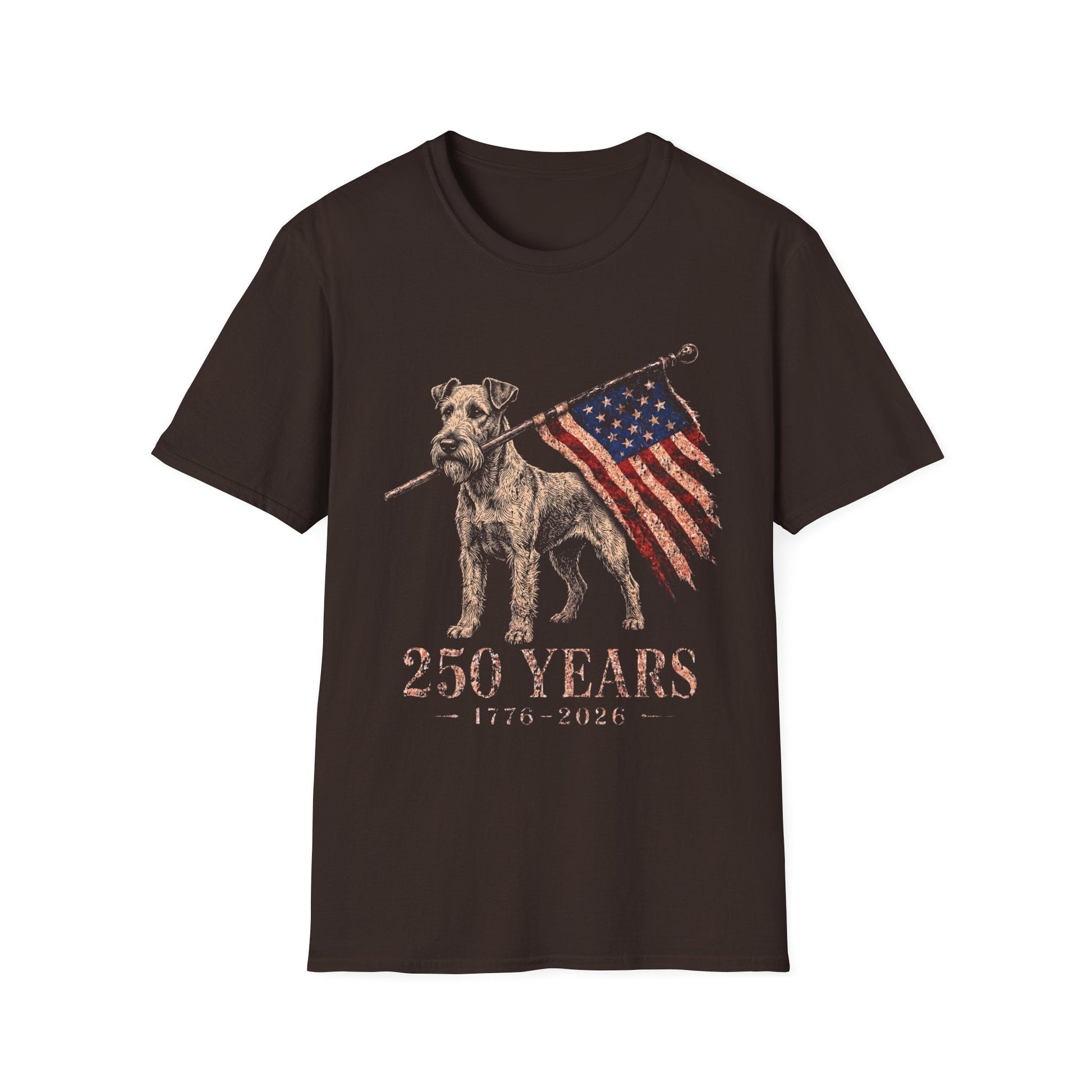 Irish Terrier USA 250 Years Tee