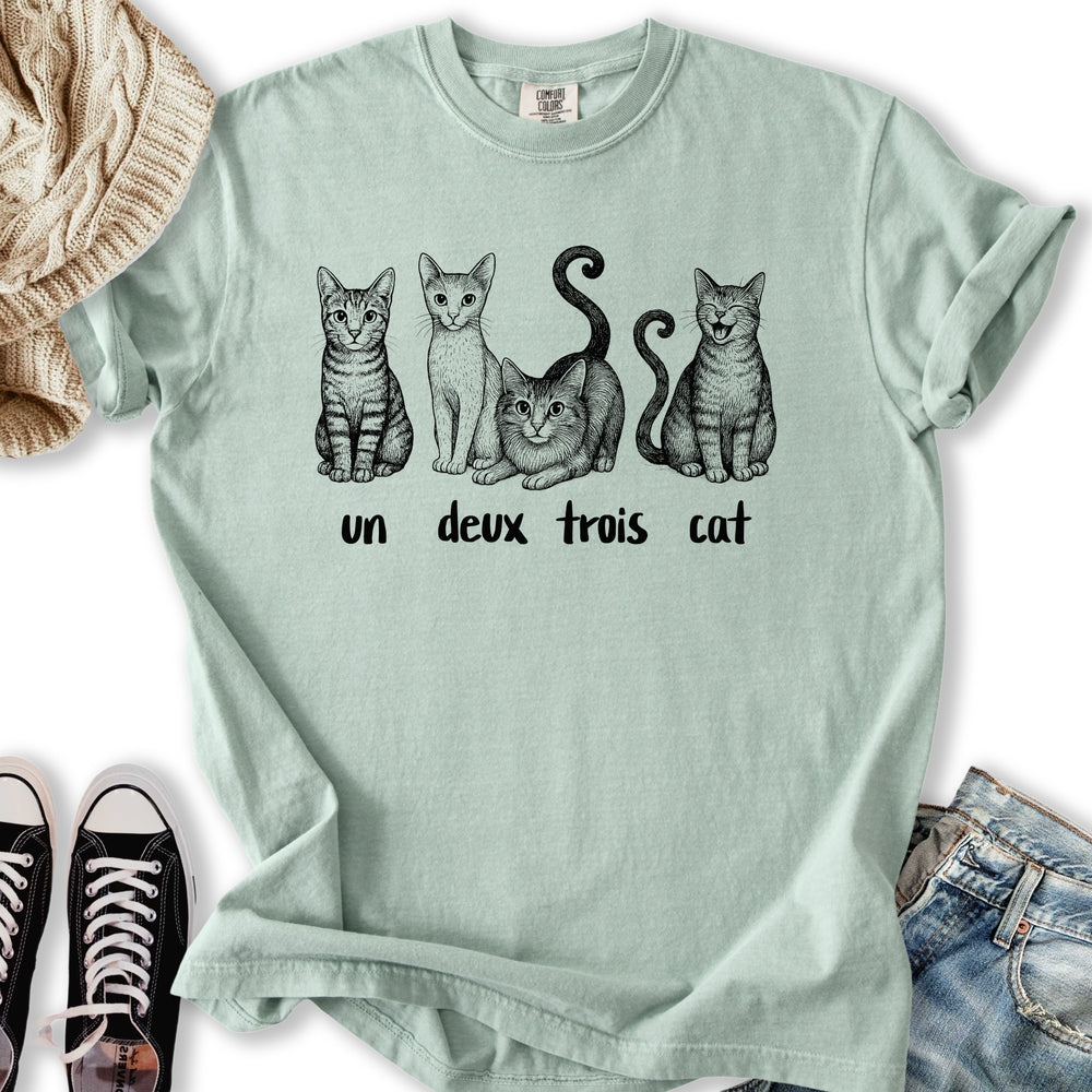 Un Deus Trois Cat Relaxed Tee