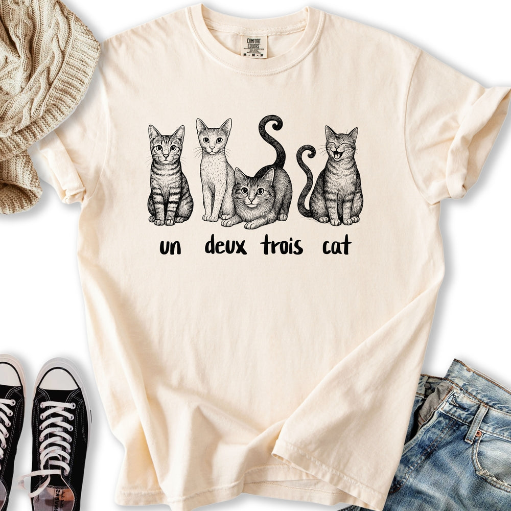 Un Deus Trois Cat Relaxed Tee