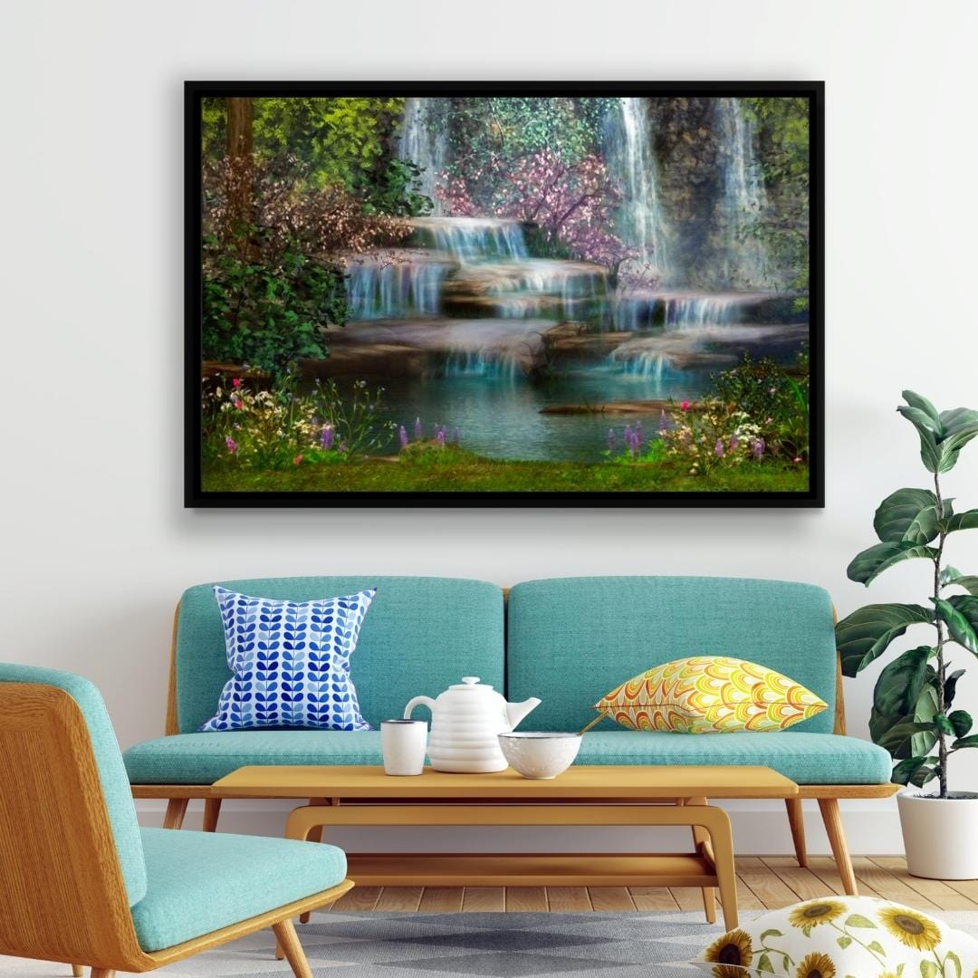 Fairy Cascade Canvas Wall Art