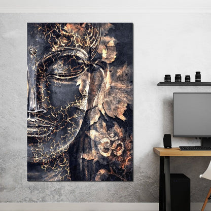 Gracious Buddha Canvas Wall Art