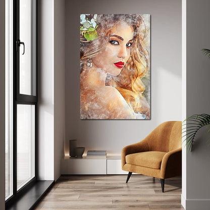 Beautiful Girl - Mateo Canvas Wall Art