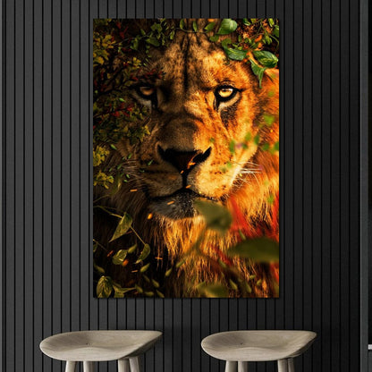 The Great King Canvas Wall Art