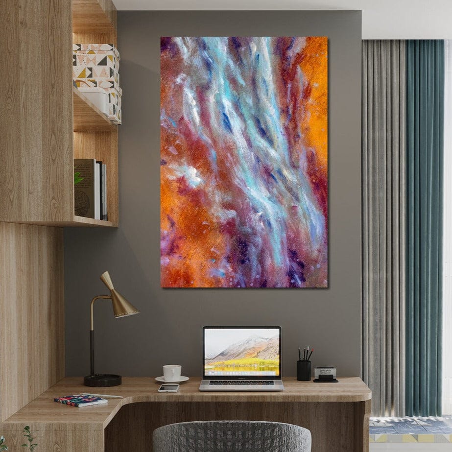 Abstract Lines Canvas Wall Art