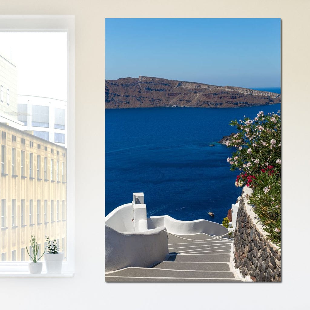 Santorini Canvas Wall Art