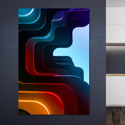 Abstract Architecture 01 Canvas Wall Art