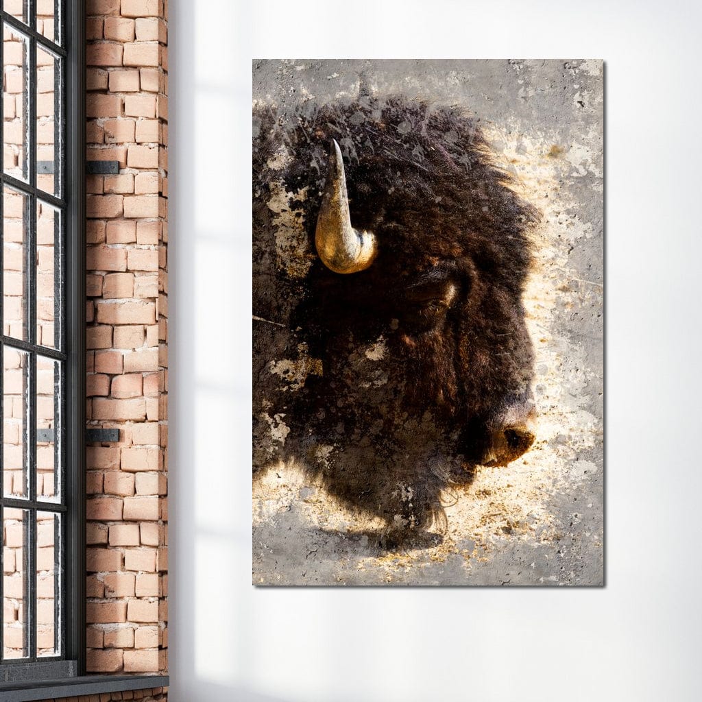American Bison Canvas Wall Art