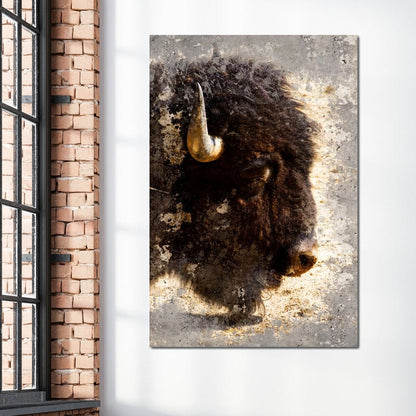 American Bison Canvas Wall Art