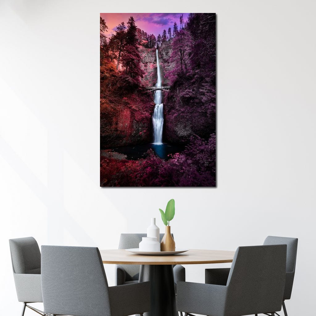 Colorful Falls Canvas Wall Art