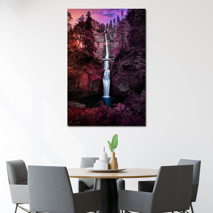 Colorful Falls Canvas Wall Art