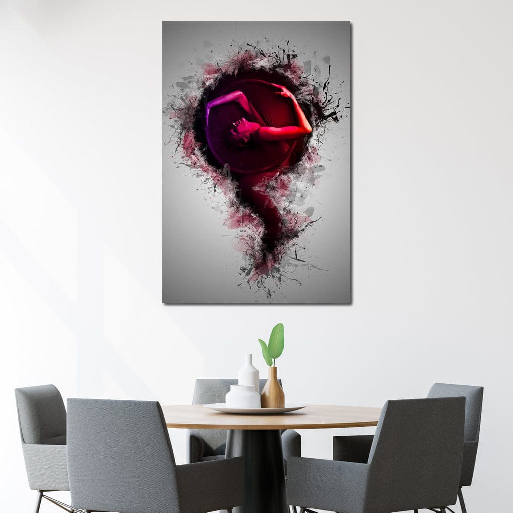 Artistic Female Concept Art Canvas Wall Art