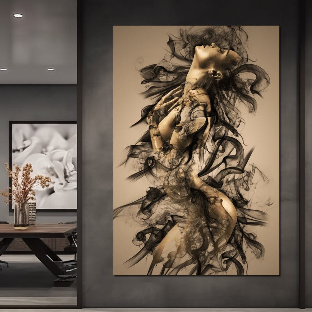 The Smoke Collection 01 Canvas Wall Art