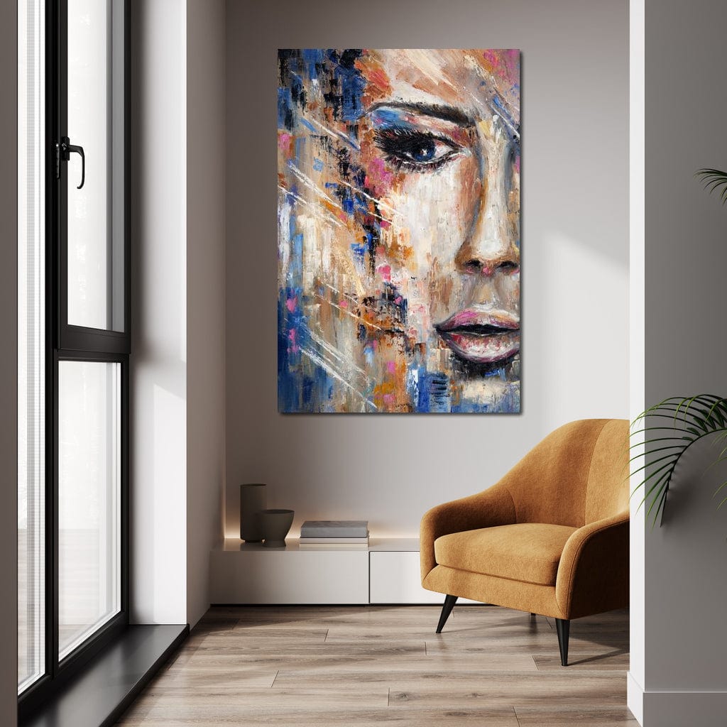 Lady M Portrait Canvas Wall Art