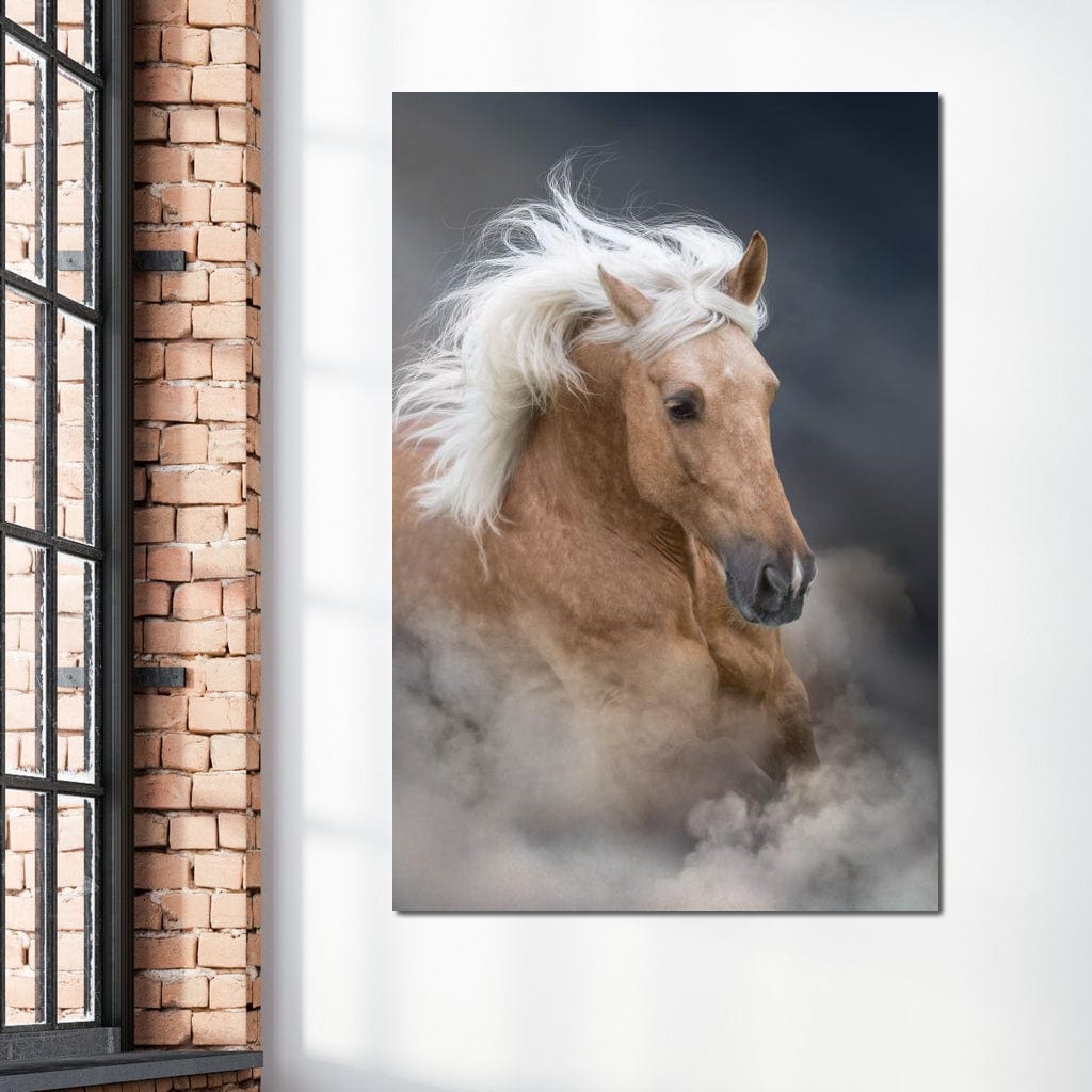 Palomino Horse Canvas Wall Art