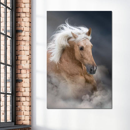 Palomino Horse Canvas Wall Art