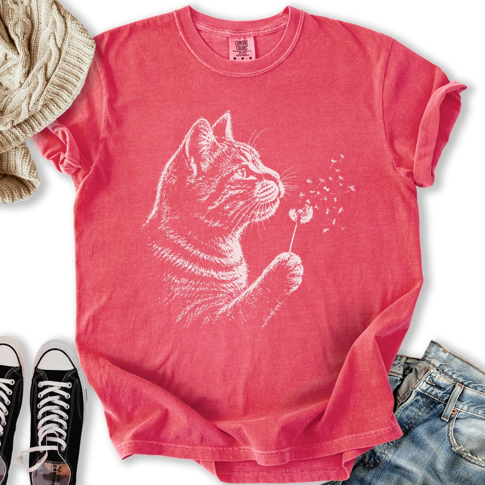 Dandelion Cat Relaxed Tee