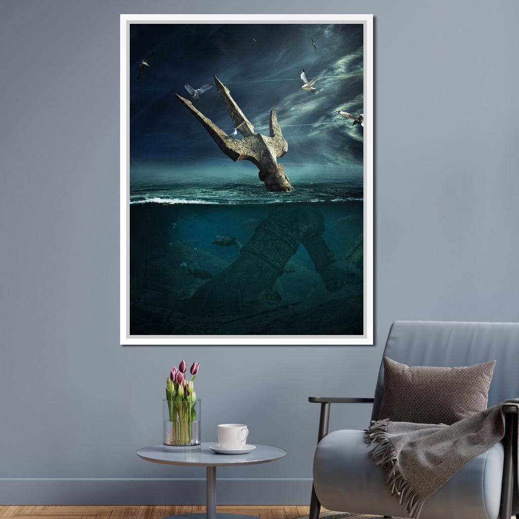 Last Hope - Poseidon Canvas Wall Art