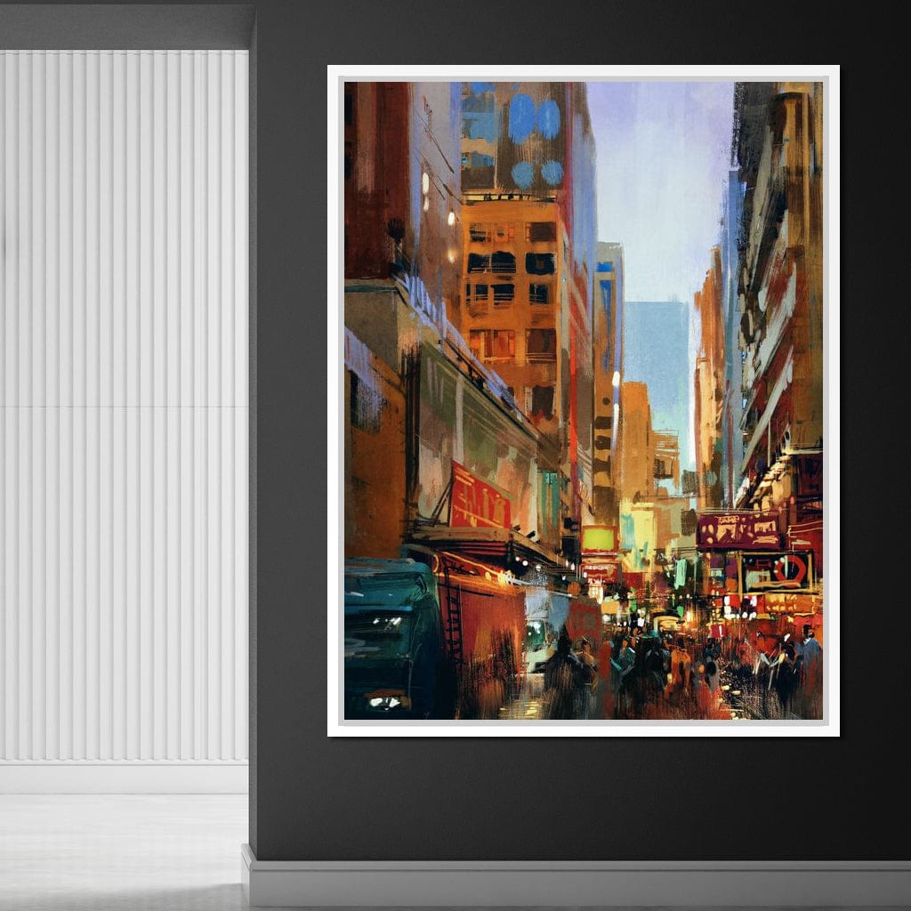 Pyrgonia City Canvas Wall Art