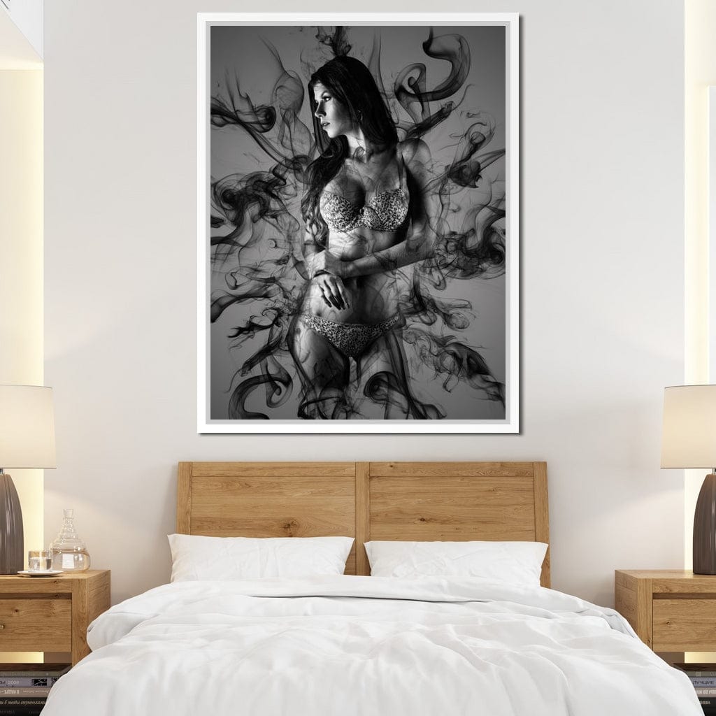 The Smoke Collection 08 Canvas Wall Art