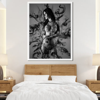The Smoke Collection 08 Canvas Wall Art