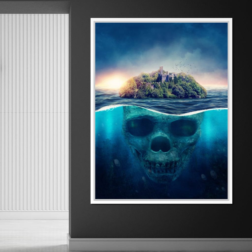 Skull Island Canvas Wall Art