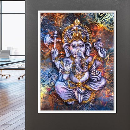 Spiritual Ganesha Canvas Wall Art