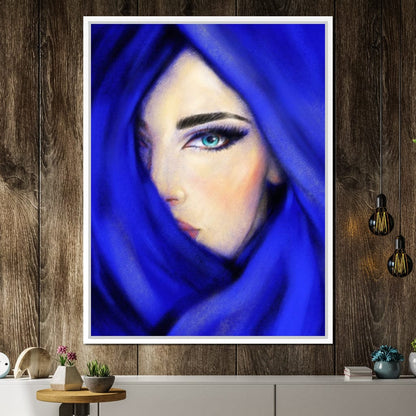 Blue Eye Canvas Wall Art